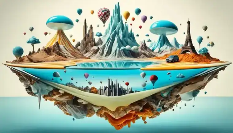 Illusions dans l'art contemporain