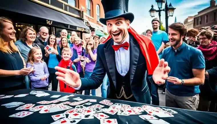 magicien de rue