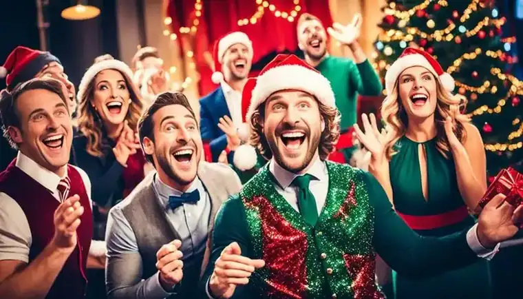 Spectacles humoristiques pour arbre de Noël entreprise