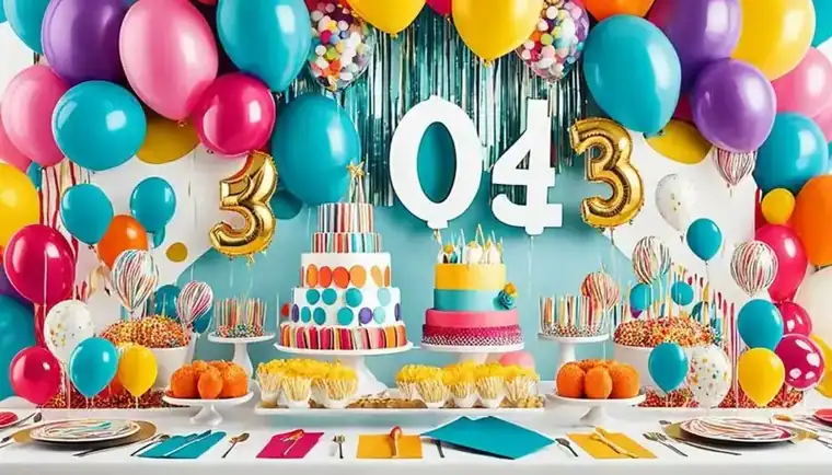 thème anniversaire 30 ans