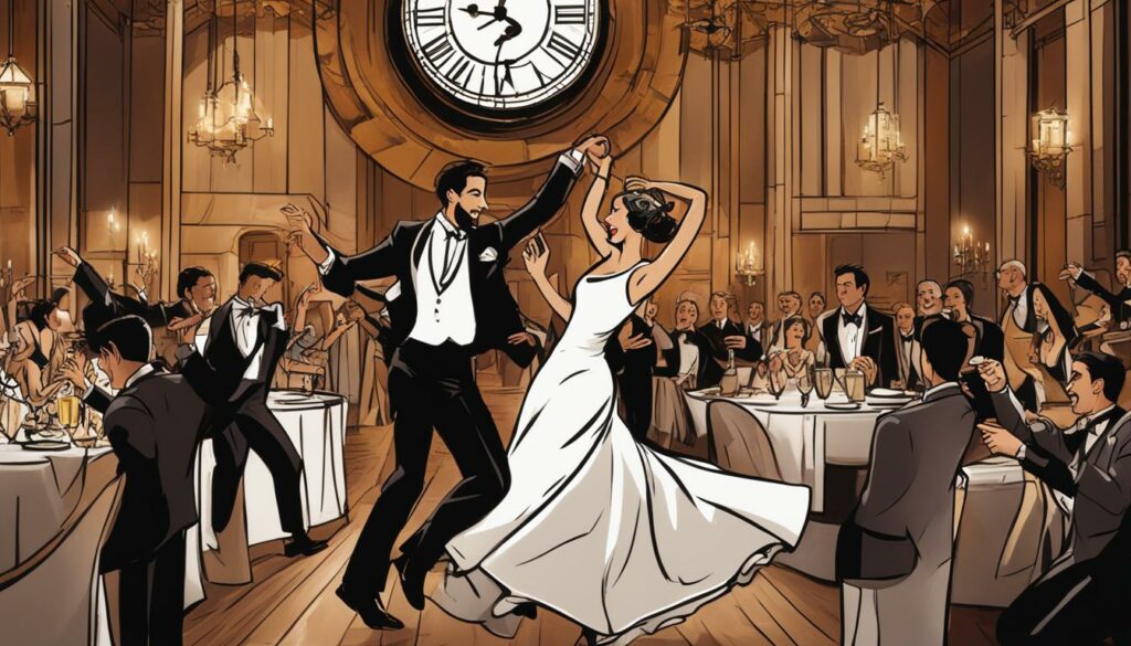 Importance timing animation mariage