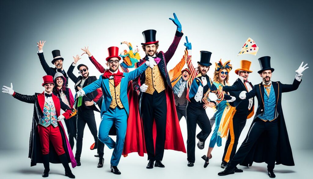 Costumes et Personas de Magiciens pour Team Building