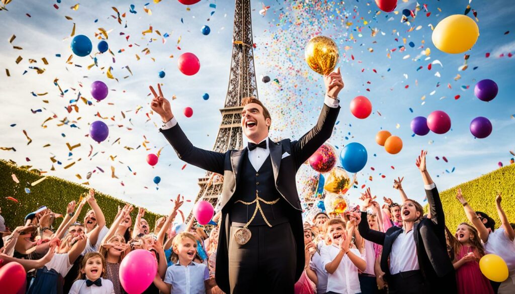 Magicien pour anniversaire dans le 8e arrondissement de Paris