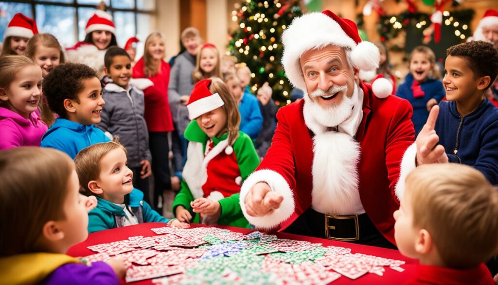 Magicien pour spectacles de Noël