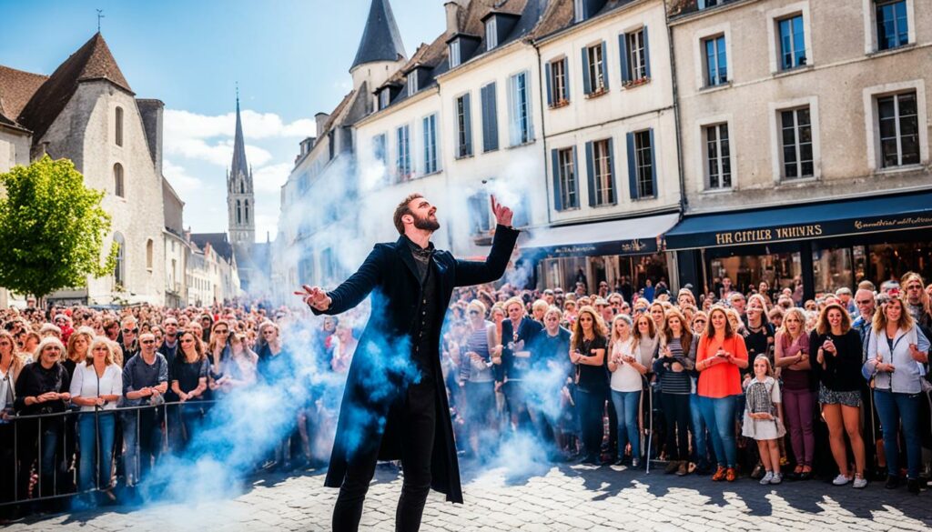 Magie de rue à Chartres