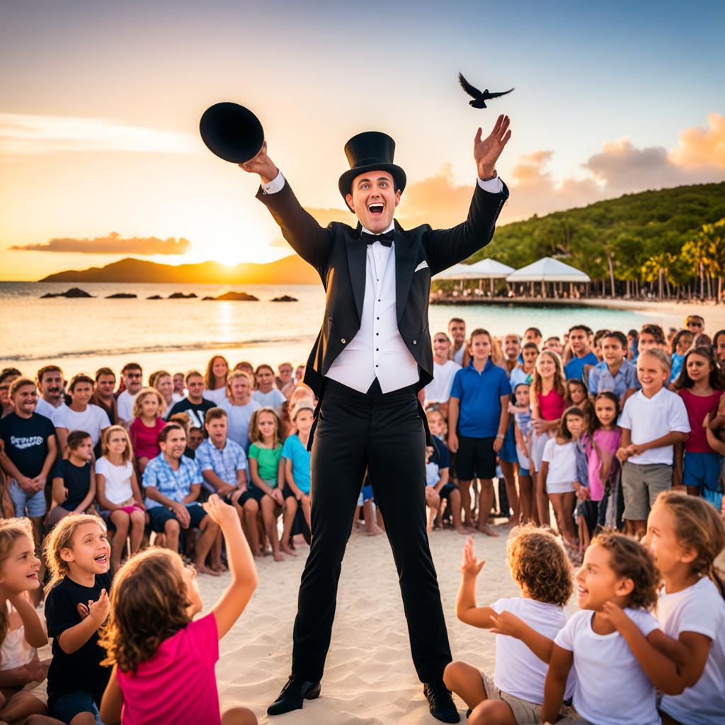 Spectacle de magie à Nouméa