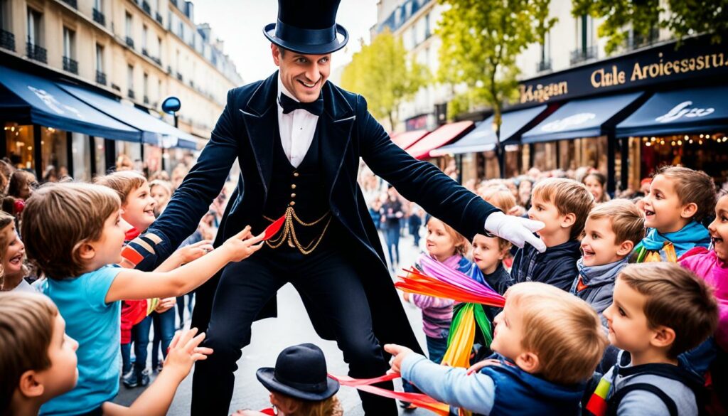 Spectacle de magie interactif pour les enfants dans le 6e arrondissement de Paris