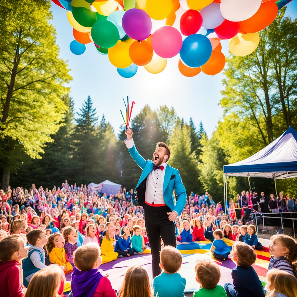 spectacle de magie pour enfants dans l'Hérault