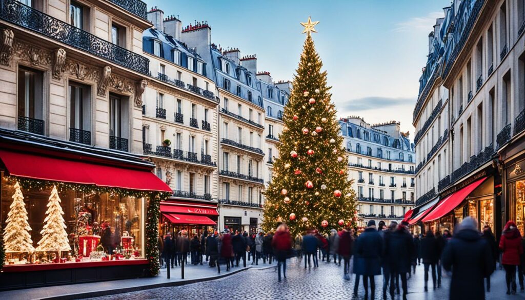 vitrines de Noël paris